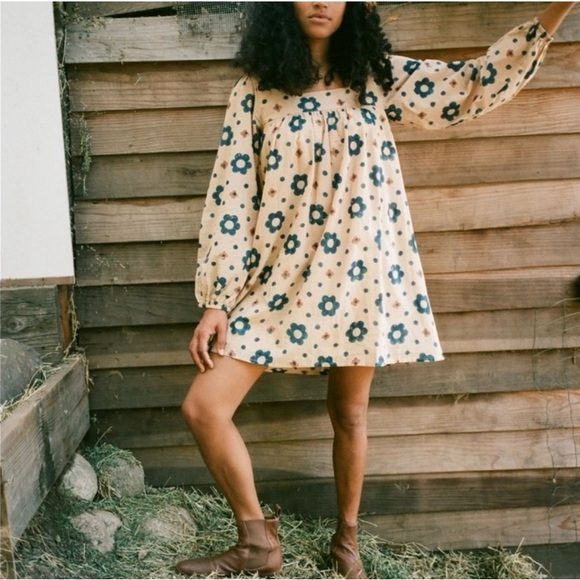 Christy Dawn The Sabrina Dress In Apple Blossom Size XS - Picture 3 of 5